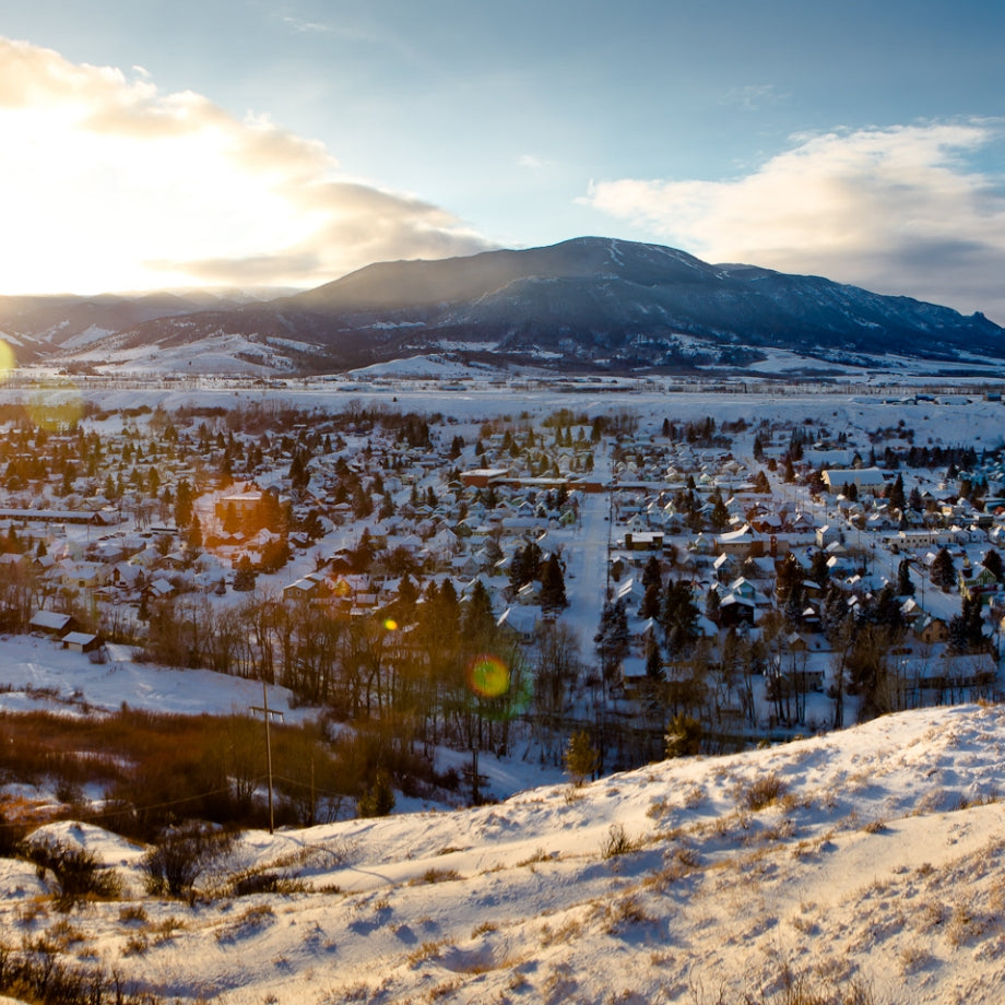Sunset on Red Lodge, Montana